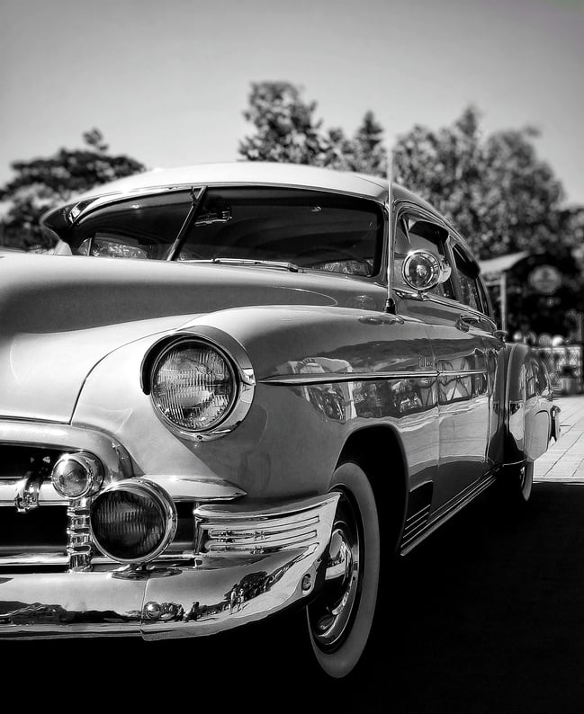 Classic vintage car